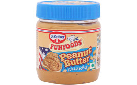 Dr. Oetker Fun foods Peanut Butter Crunchy  Plastic Jar  340 grams